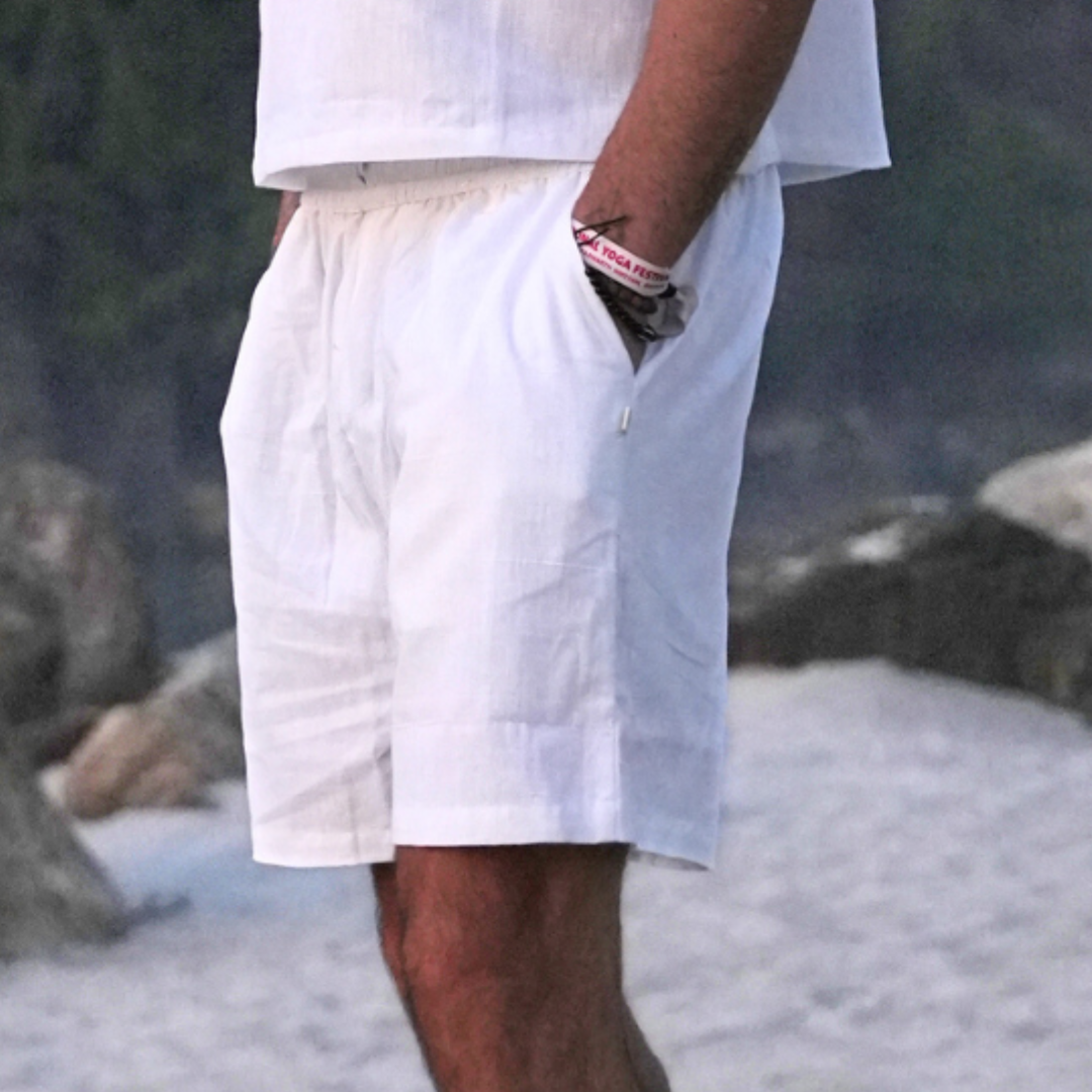 Kosmoh 100% Organic KHADI yoga shorts (unisex)