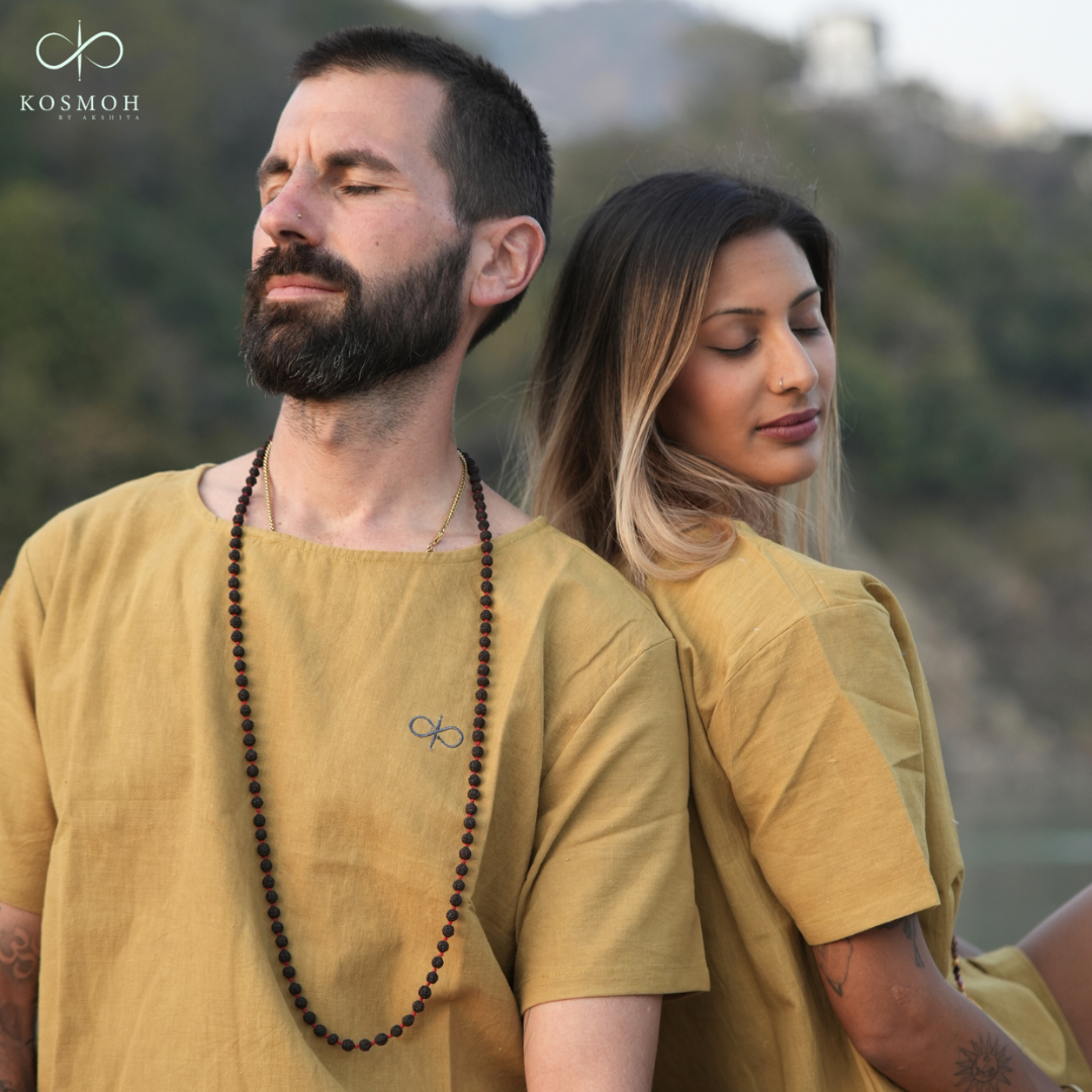 100% Khadi - Yoga tshirts- unisex