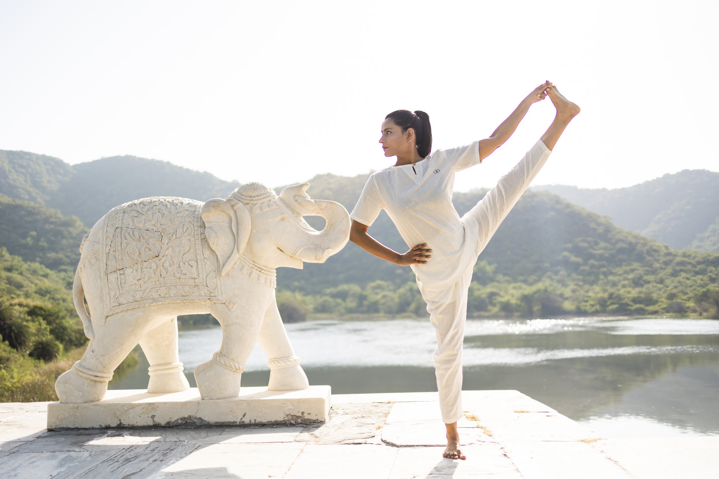 Kosmoh 100% Organic KHADI Yoga Pants - Woman