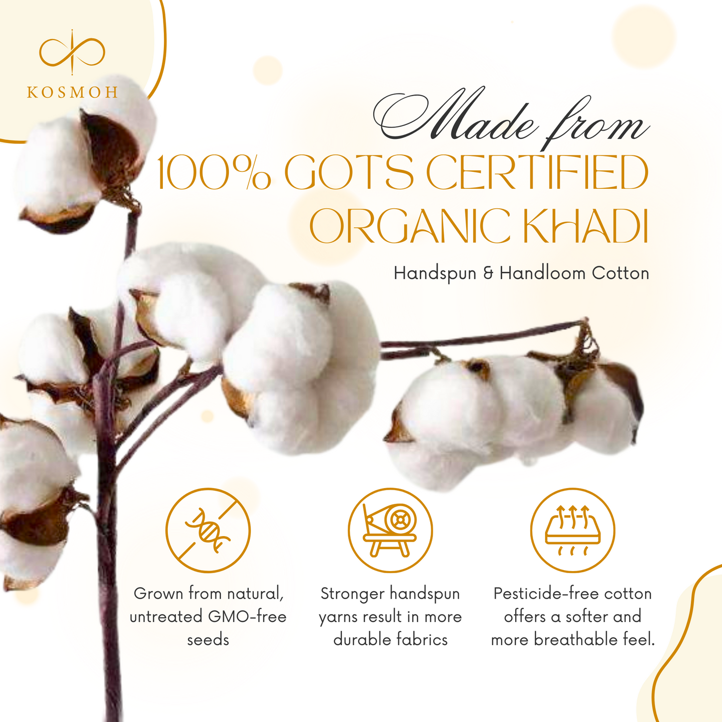 100% Organic Handloom Khadi Yoga Mat