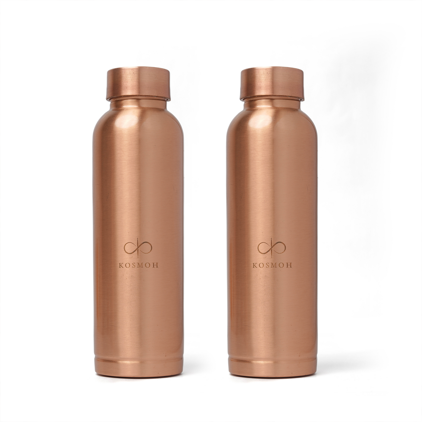 Copper Water Bottle (with eco-friendly cover)