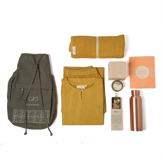 Meditation & Yoga Essentials Kit - Male