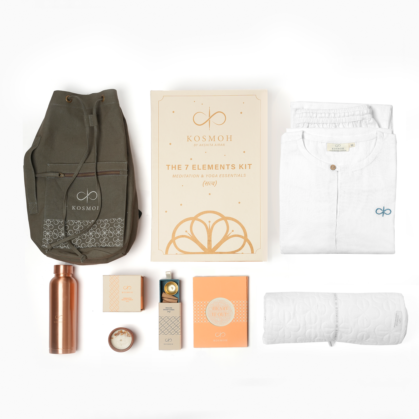 Meditation & Yoga Essentials Kit - Male