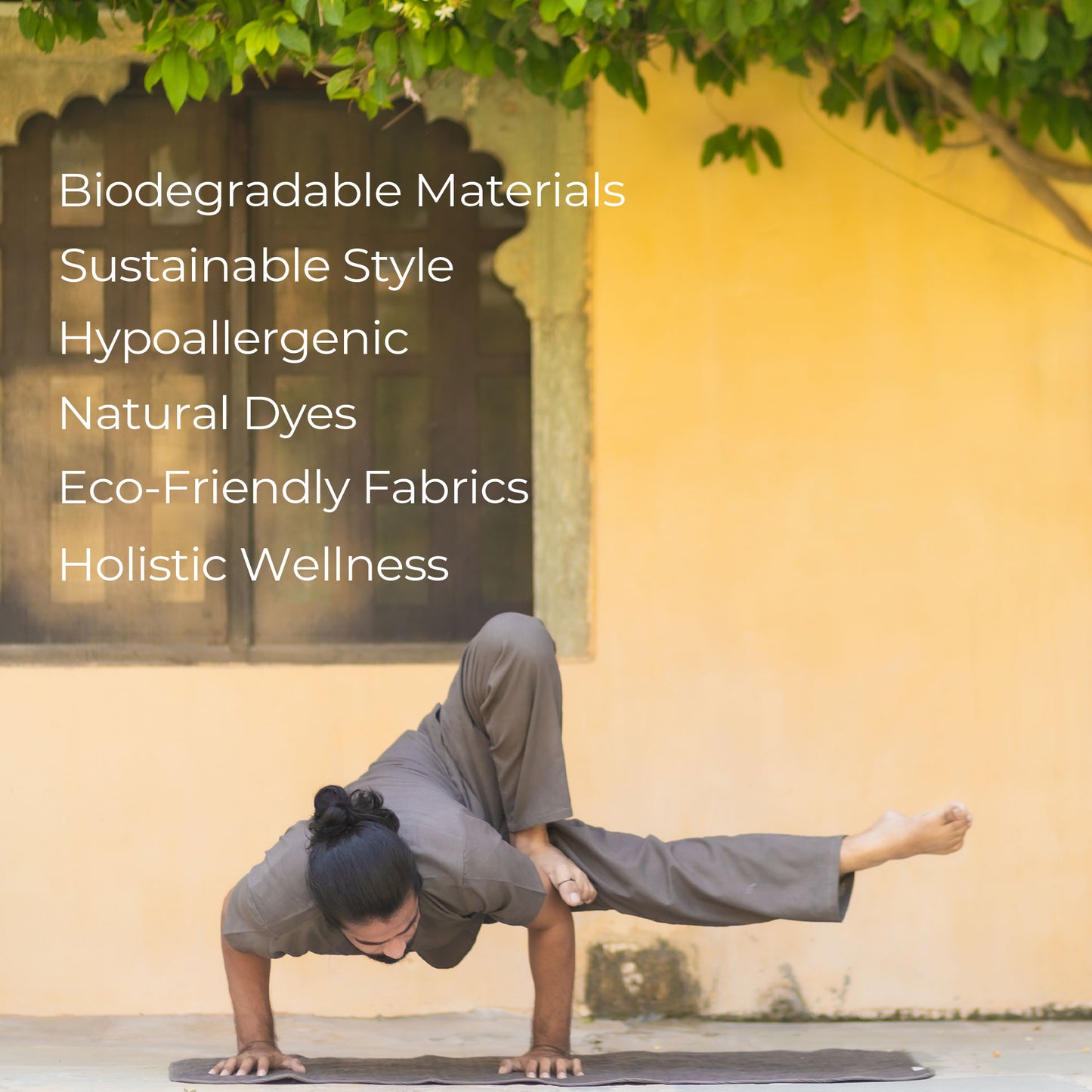 Organic Yoga Wear Male Top ( Set of 3 )